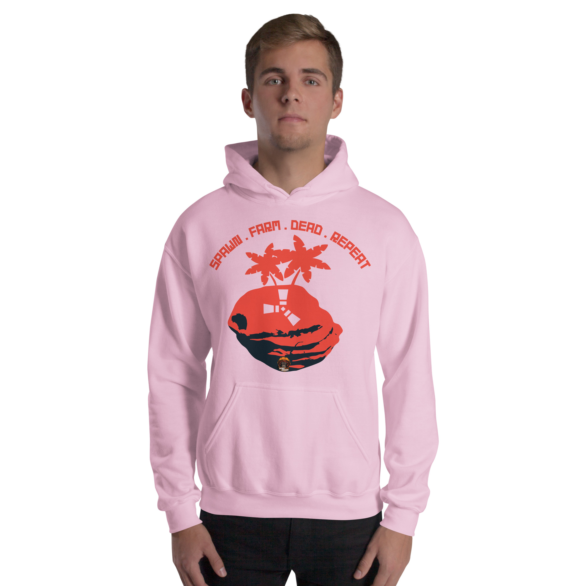 Unisex Hoodie - Respawn . Farm . Dead . Repeat Clean - Image 10